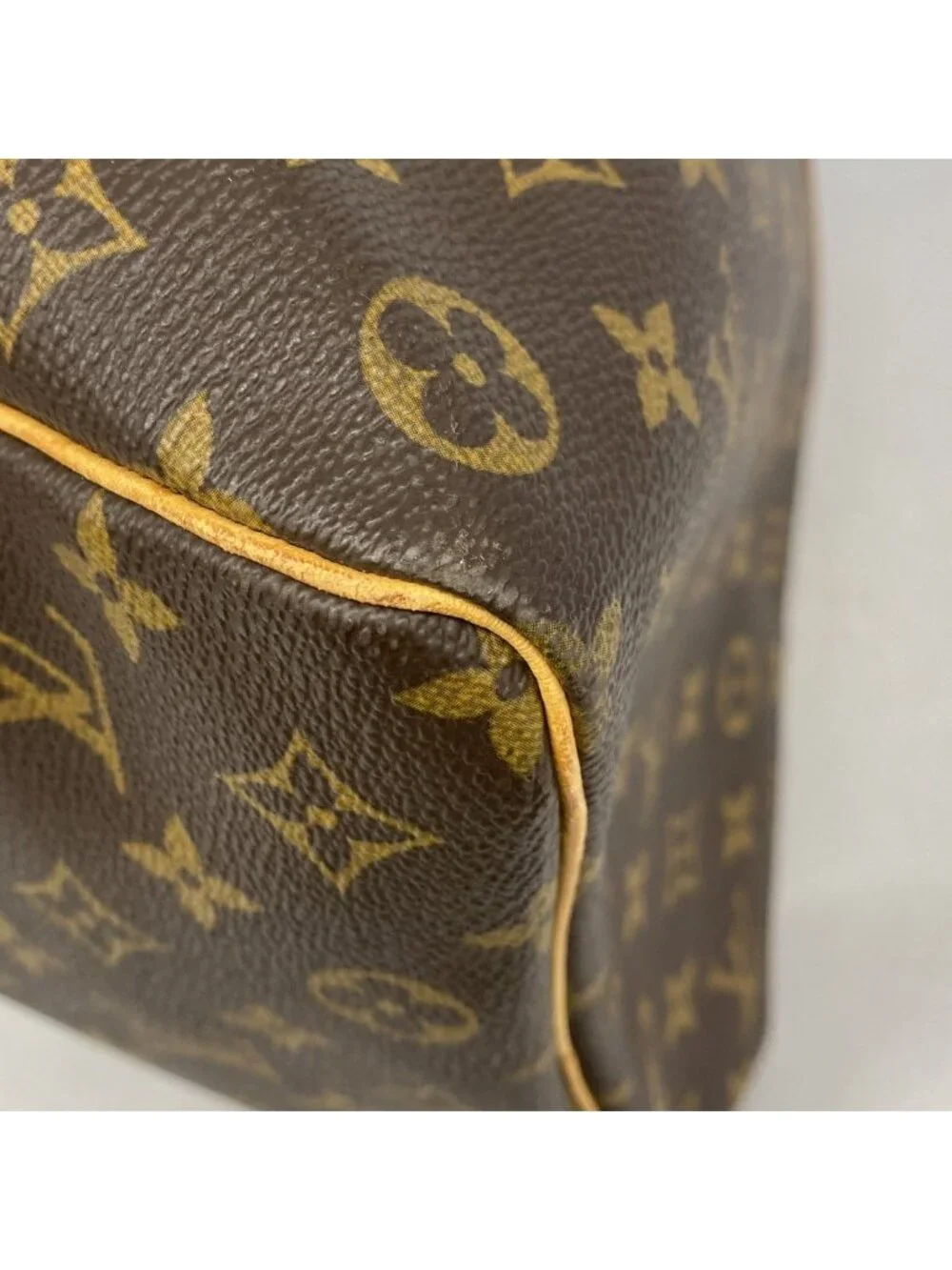 Louis Vuitton Boston Bag Monogram Keepall 50 Brown